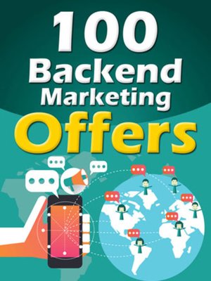 cover image of 100 Backend Marketing Offers